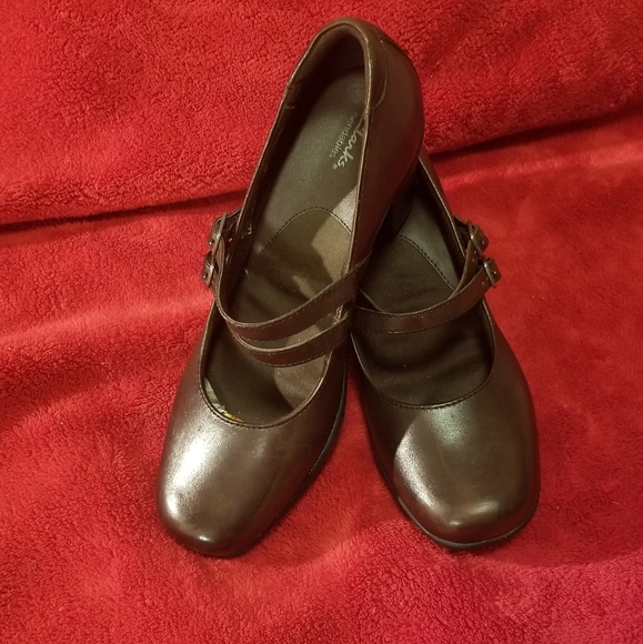 clarks bendables mary jane shoes